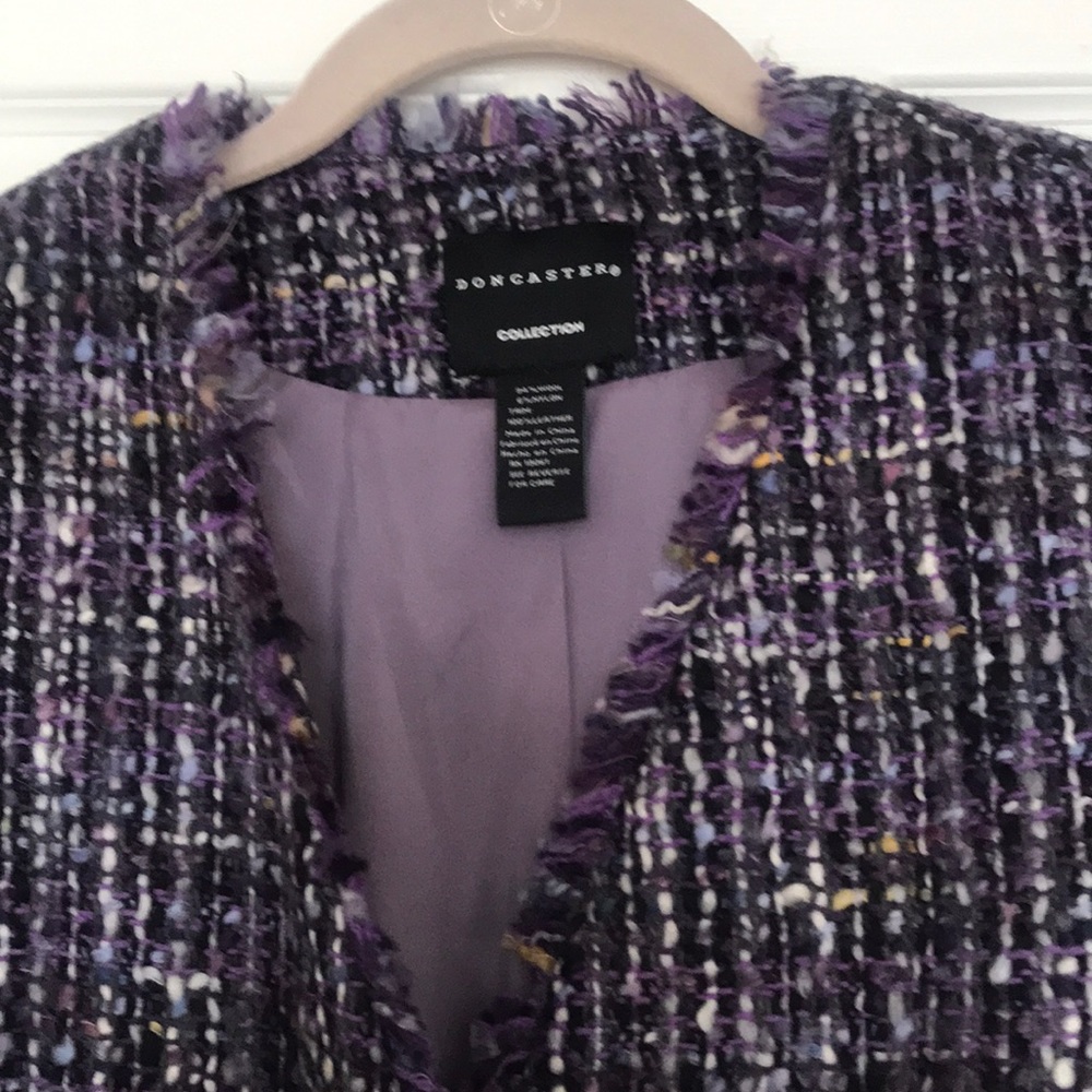 Wool tweed jacket - Picture 2 of 4